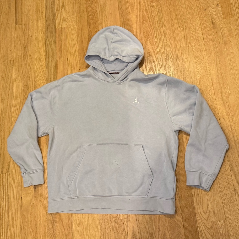 Jordan Men's Size L Light Blue Hoodie